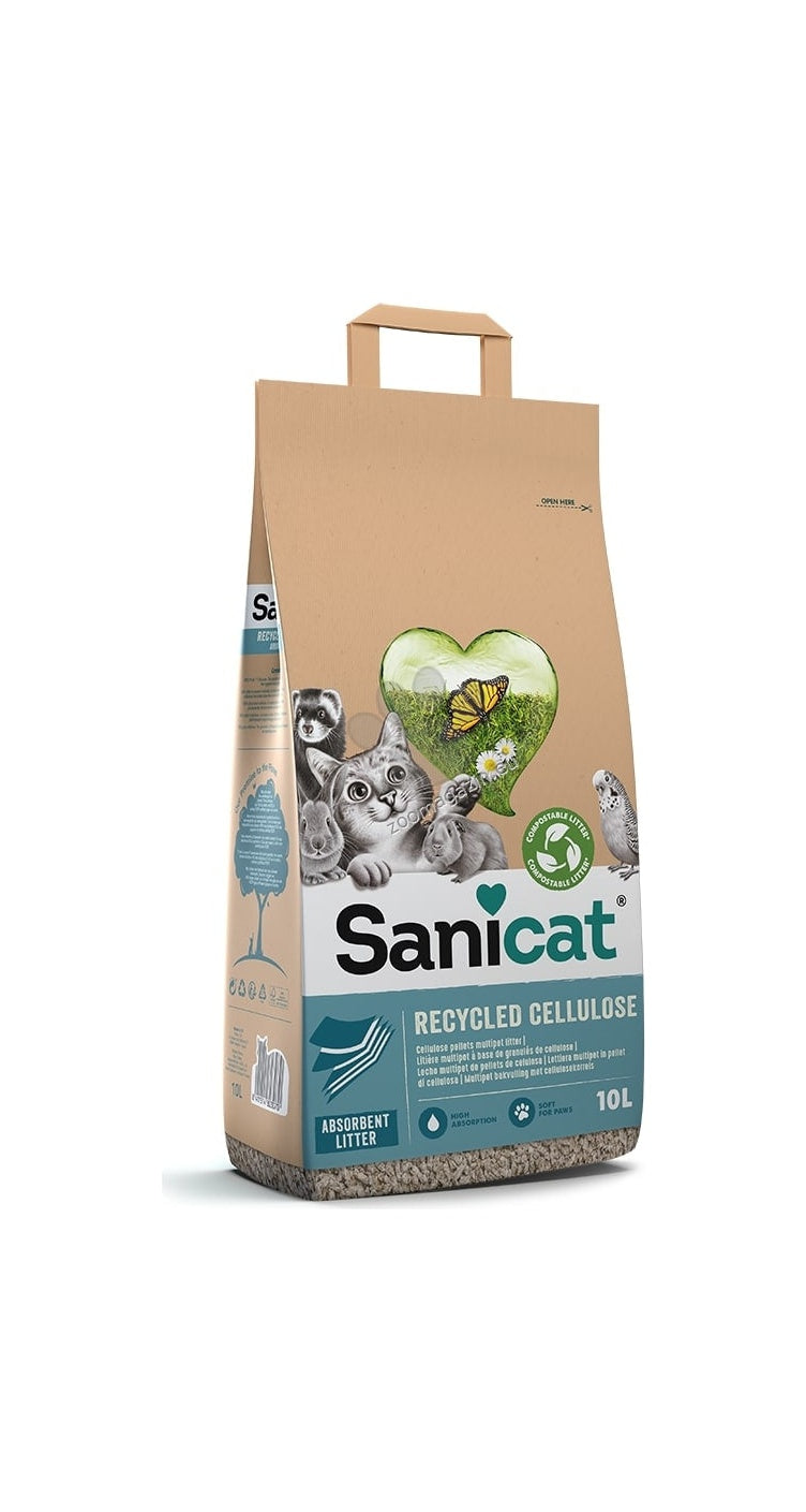 Sanicat Cellulose Pellets Multipet - постелка от рециклирана целулоза