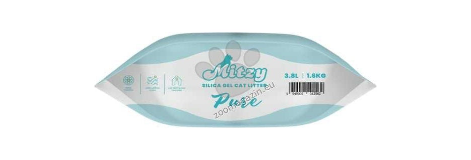 Mitzy Silicat Pure - силиконова котешка постелка за тоалетна