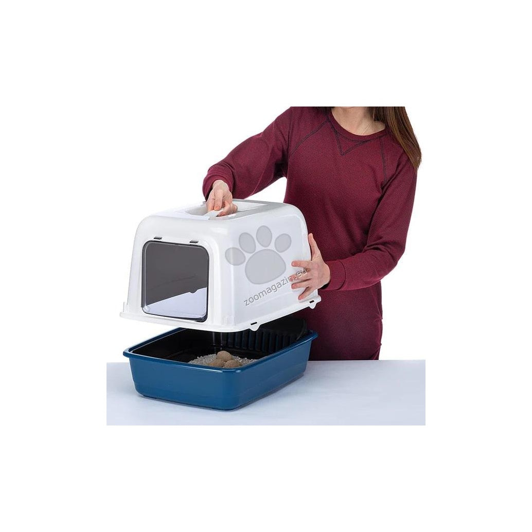 Ferplast Toilet Ariel 10 - закрита котешка тоалетна 36 / 47 / 35 см