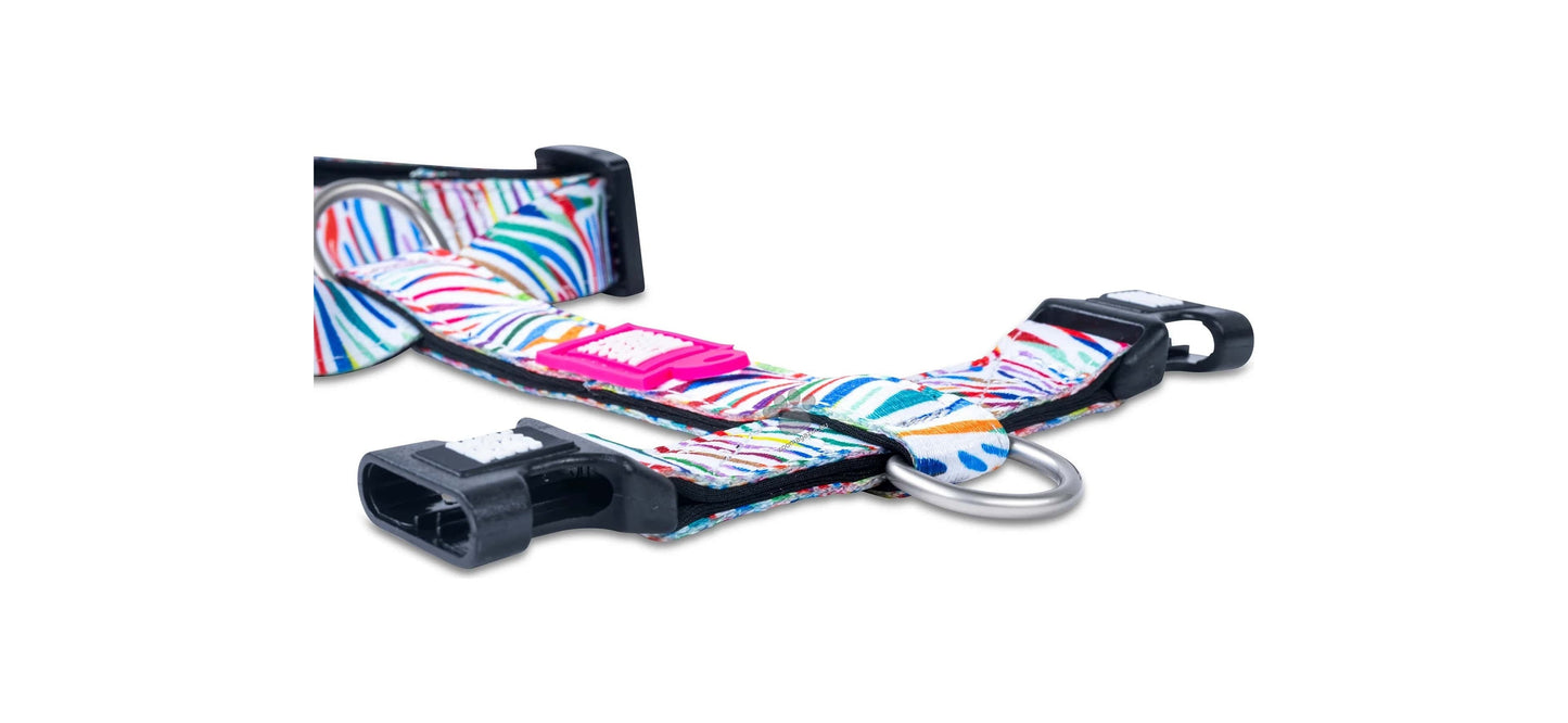 Max Molly H-Harness Magic Zebra - нагръдник за кучета