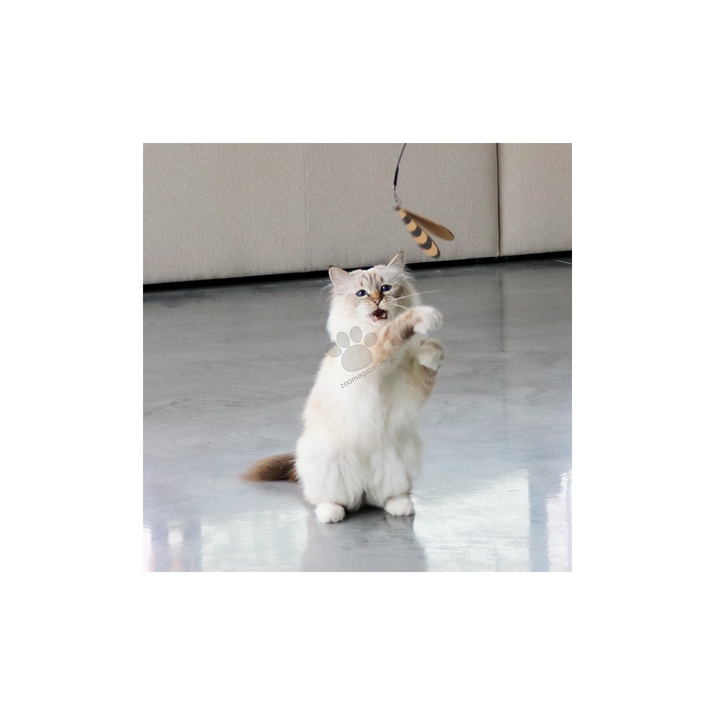 I Love Happy Cats Telescopic Rod - телескопична въдица с три накрайника 97 см