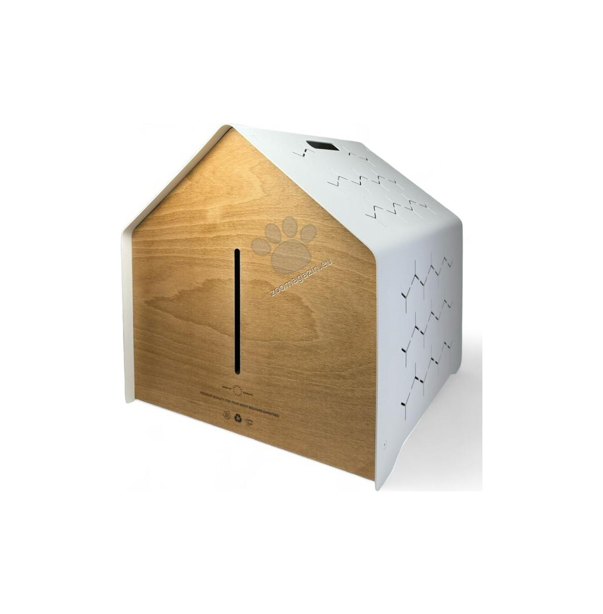 Cadoo Krabi Soft White - луксозна къщичка за домашни любимци 50 / 50 / 50