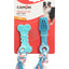 Camon TPE Toothbrush and Bone with Rope - играчка за куче 10 см