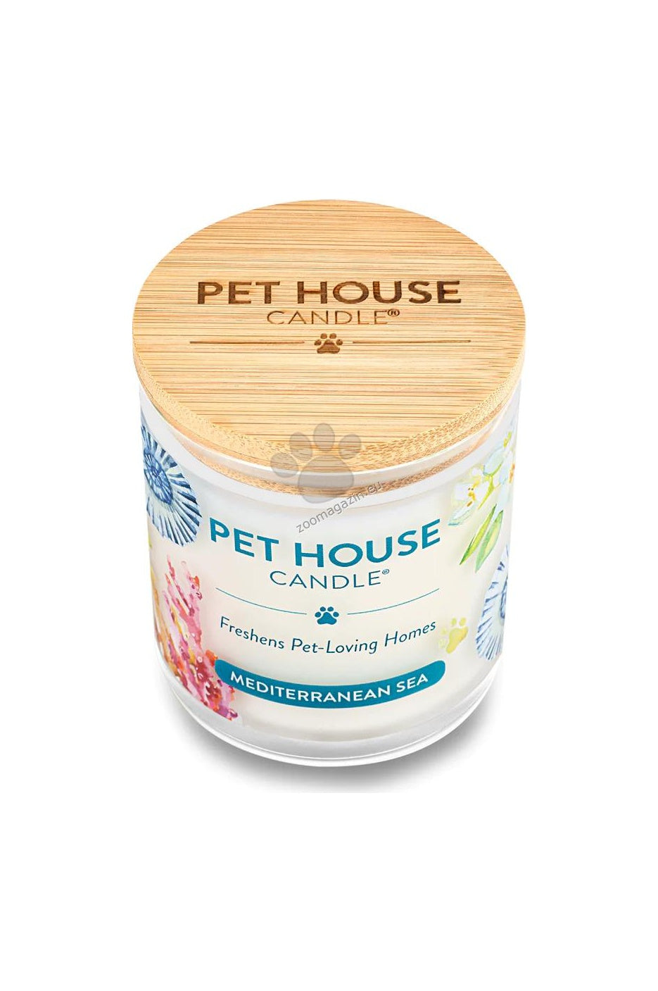 Pet House Candles Mediterranean Sea - натурална свещ с аромат на Средиземно море 255 гр