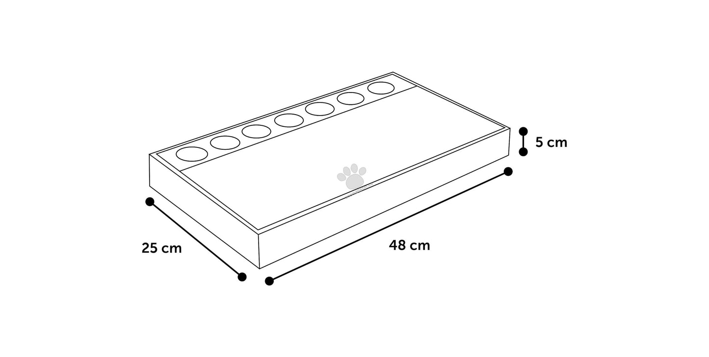 Flamingo Scratching Toy Crabi Rectangle - котешка драскалка 48 / 25 / 5 см