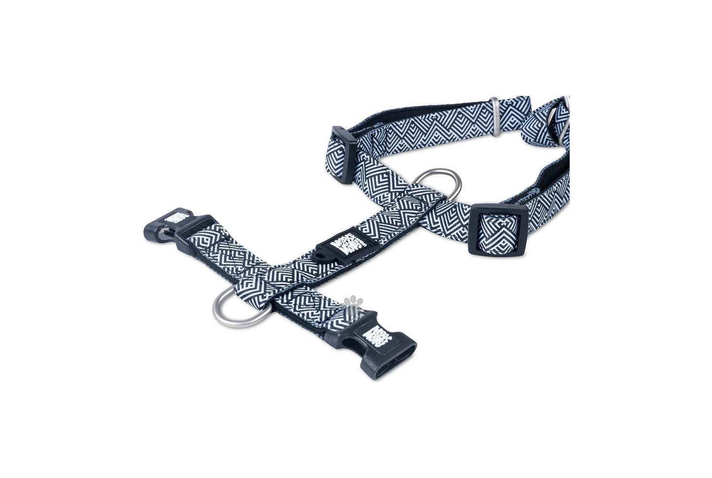 Max Molly H-Harness Mykonos Black - нагръдник за кучета