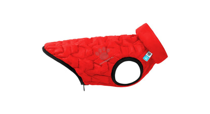 AiryVest Reversible Dog Jacket UNI S 33 - двулицево яке за кучета, 30-33 см, зелено / черно