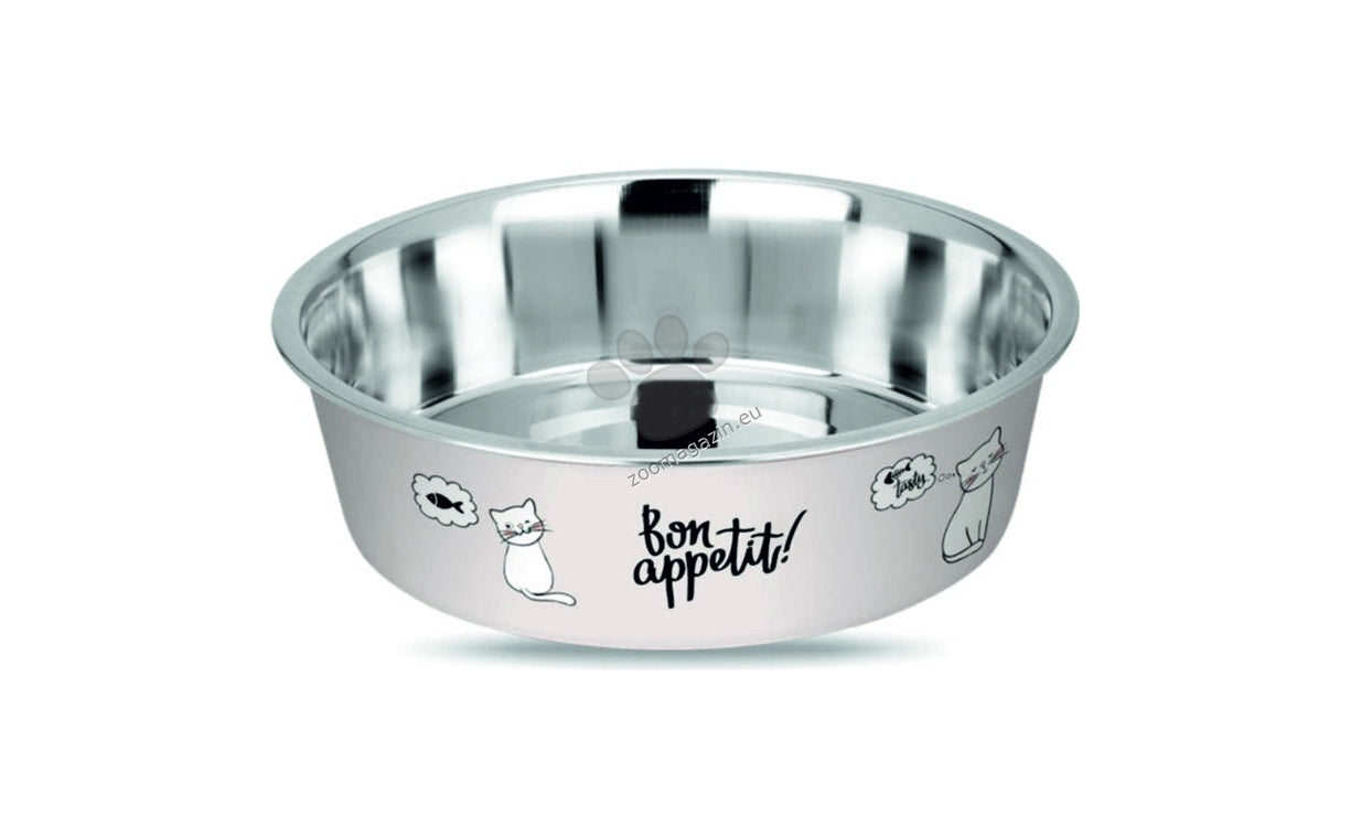 Enjoy Castron Inox Bon Appetit - метална купа с илюстрация 850 мл