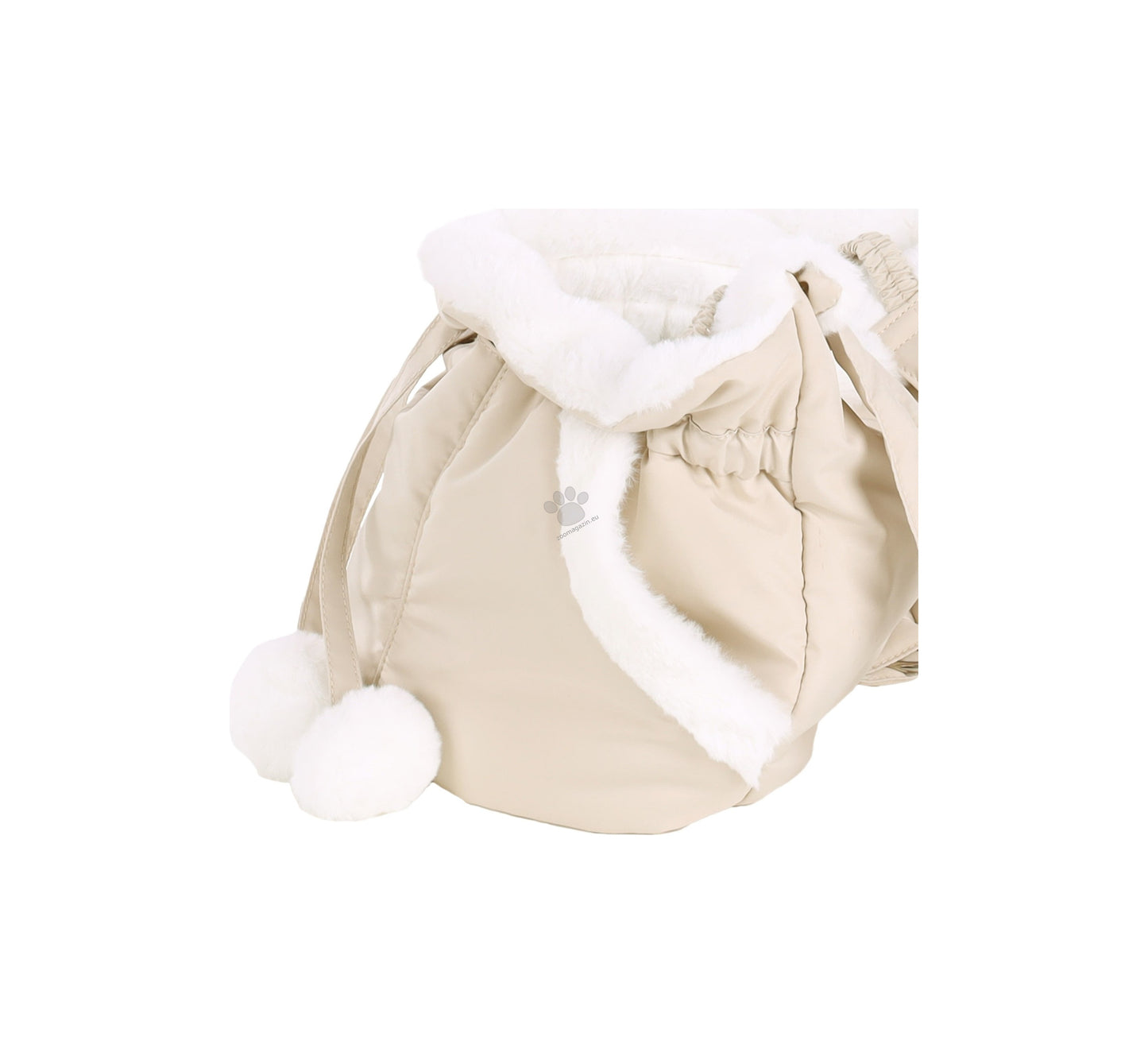 Flamingo Front carrier Cuddi Beige - мека транспортна чанта 32 / 22 / 25 см
