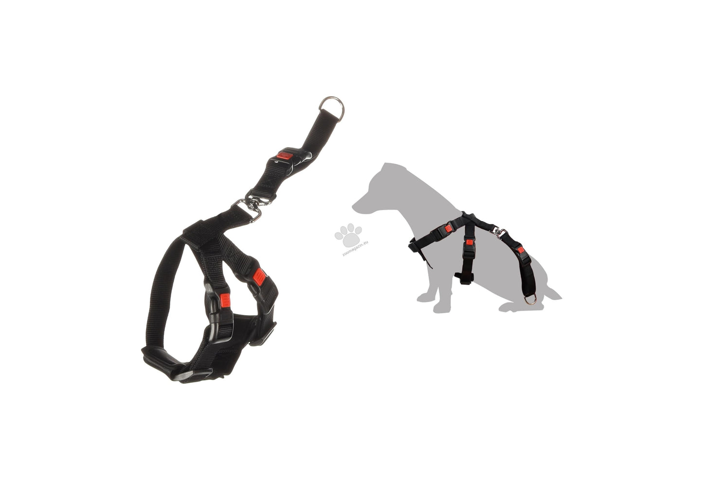 Flamingo Car safety harness Duma Black - предпазен нагръдник за автомобил