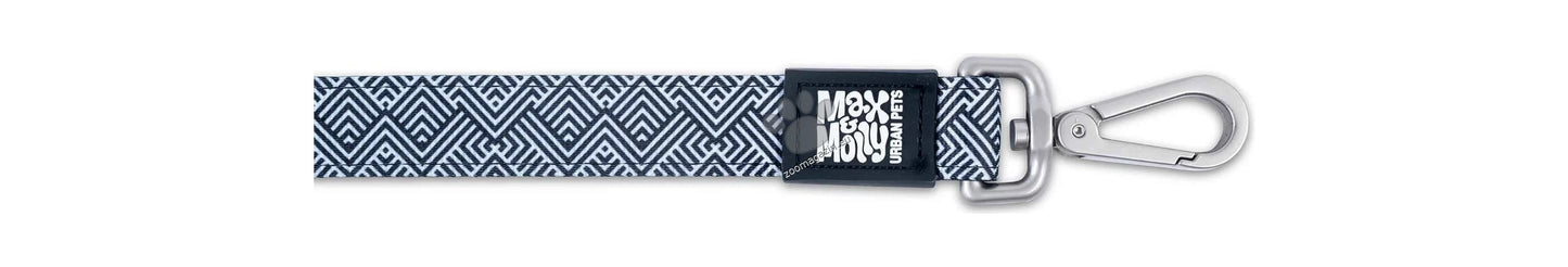Max Molly Short Leash Mykonos Black - повод 120 см