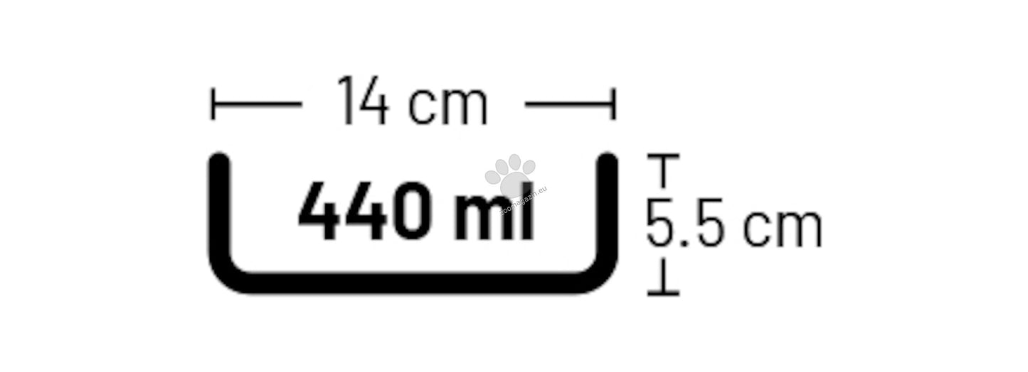 Flamingo Feeding and Drinking bowl Kenzo - купичка за храна и вода 440 мл