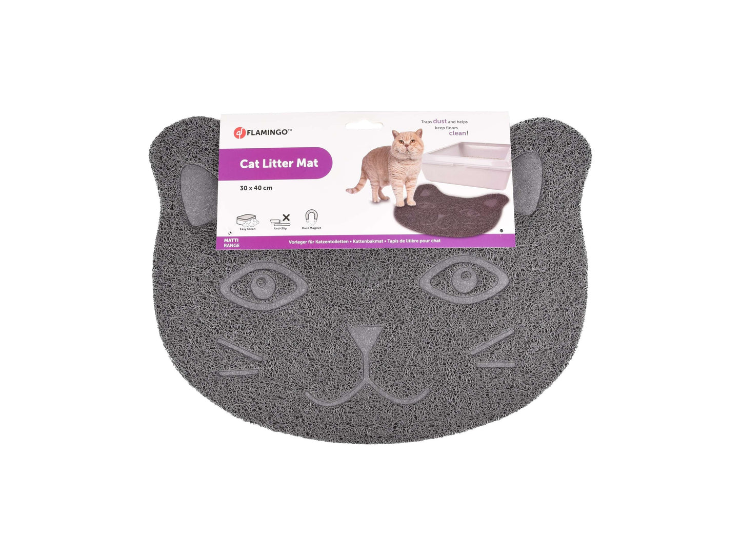 Flamingo Cat litter tray mat Zelda Matti - килимче за тоалетна 30/40 см
