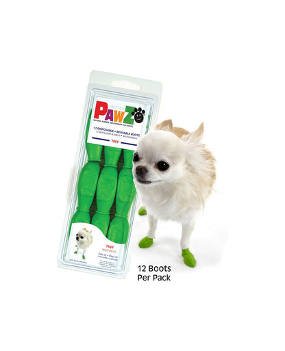 Pawz Tiny Camo - каучукова водоустойчива обувка за кучета с дължина на лапата до 2.5 см. 1 брой