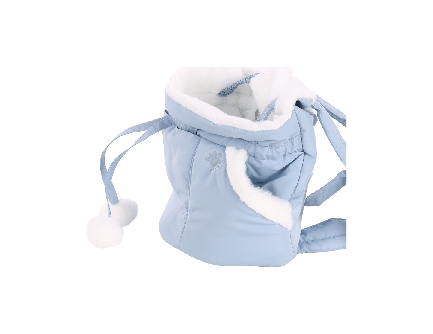 Flamingo Front carrier Cuddi Blue - мека транспортна чанта 32 / 22 / 25 см