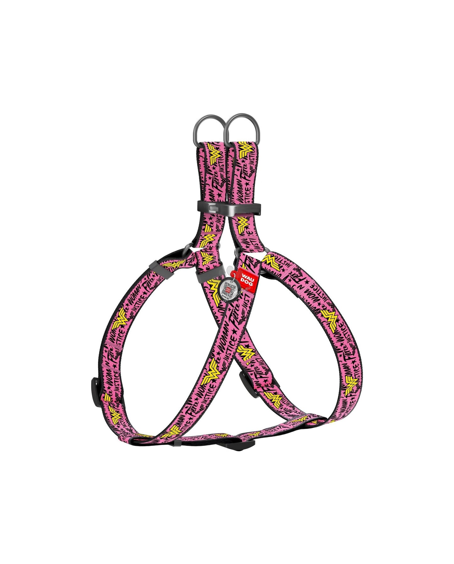 Collar Waudog Nylon Dog Harness Wonder Woman - нагръдник