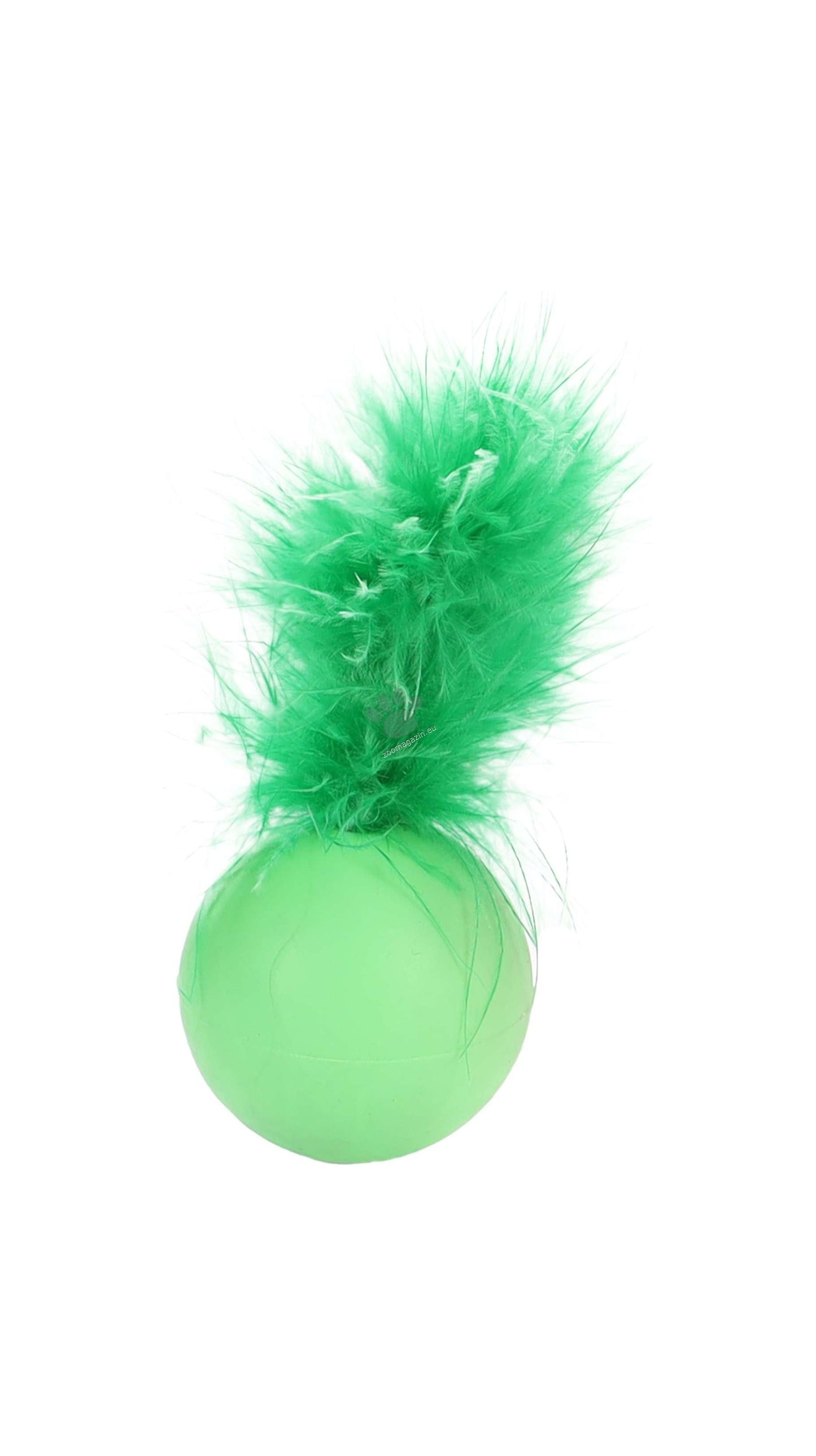 Flamingo Howi Ball Feather - играчка за котка 4 см