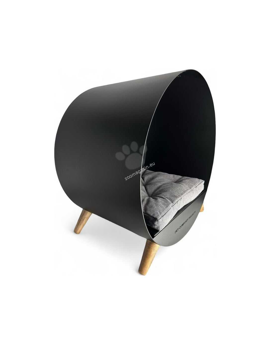 Cadoo Puri Midnight Black - луксозно легло за домашни любимци 60 / 60 / 45