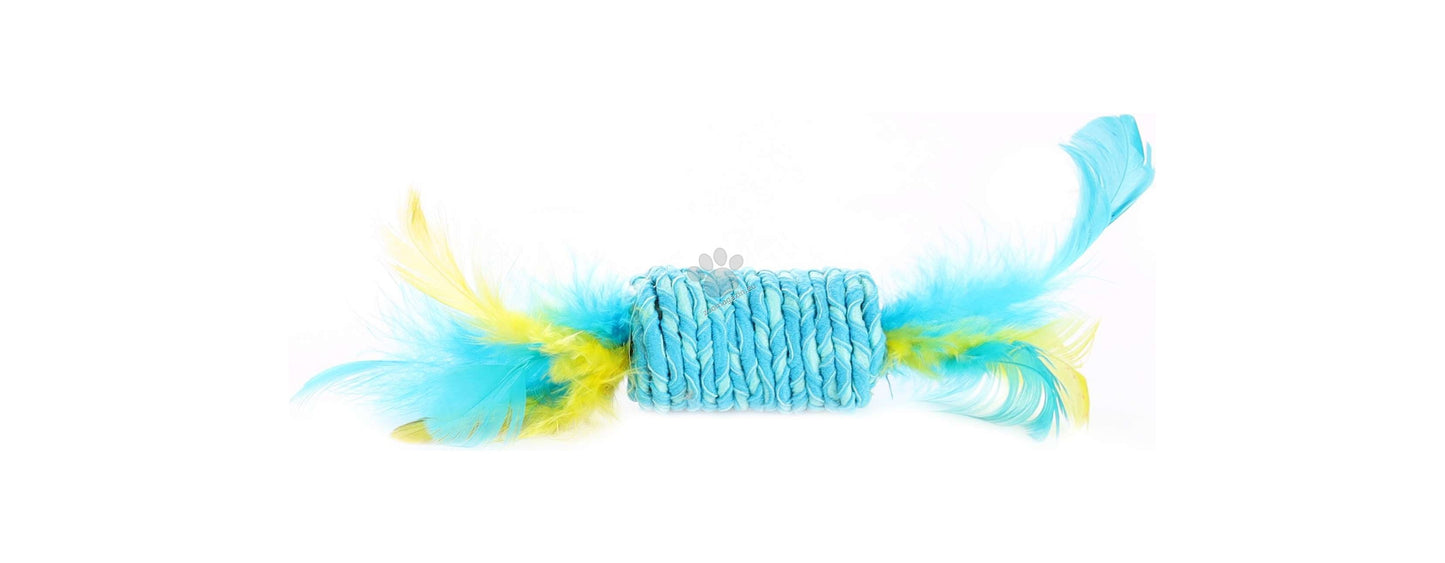 Flamingo Shuka Roll Feather - играчка за котка 5 см