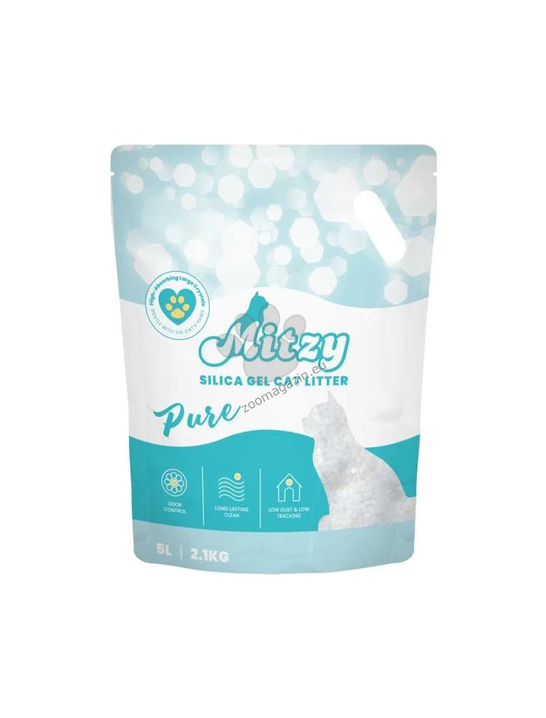 Mitzy Silicat Pure - силиконова котешка постелка за тоалетна