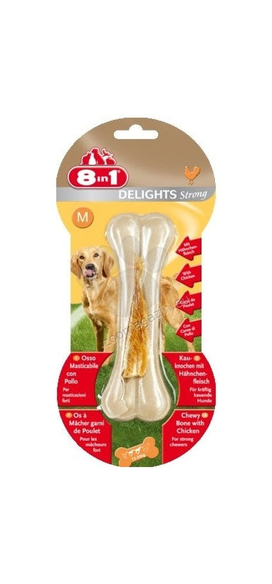 8in1 Delights Strong - деликатесни кокали за кучета