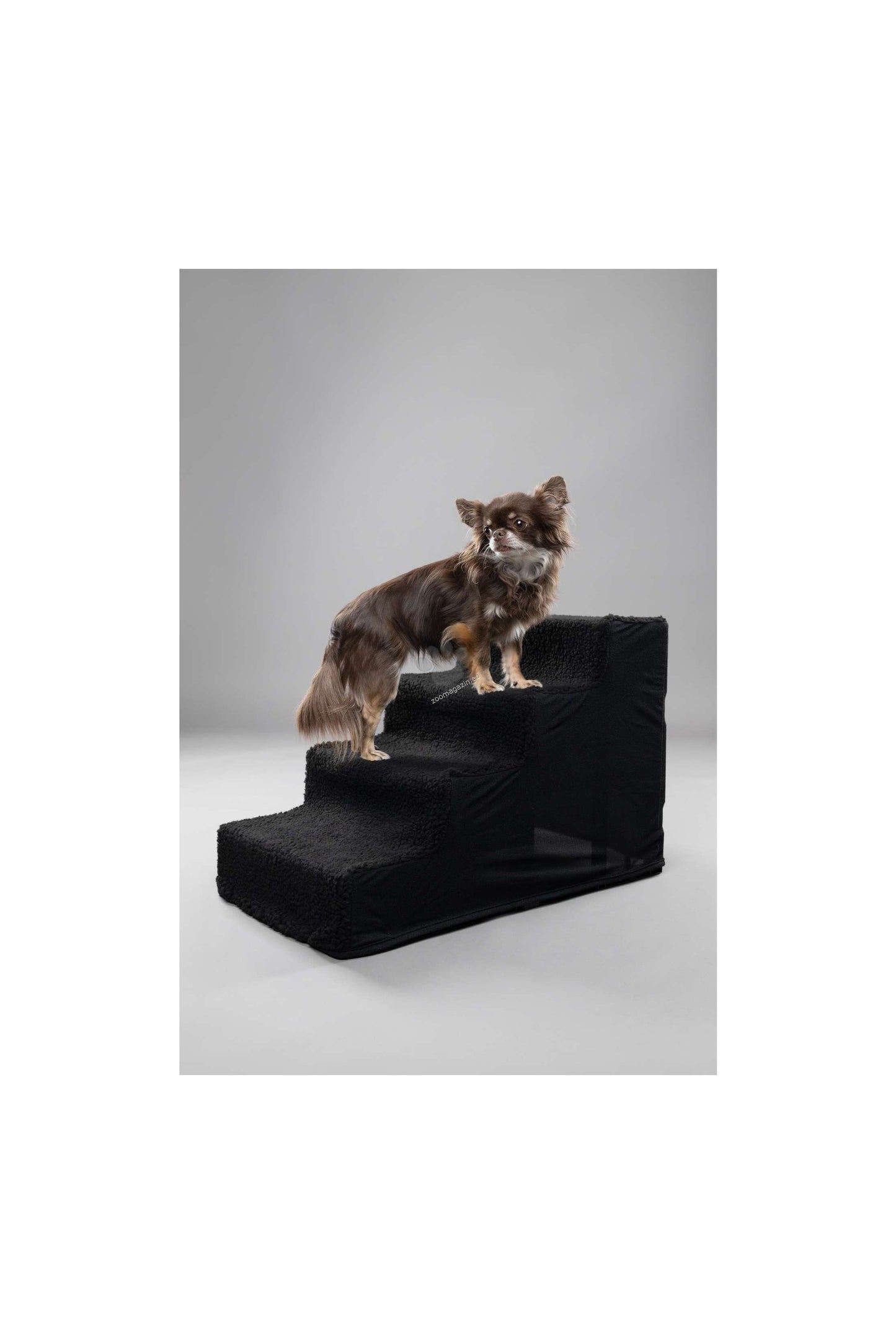 Flamingo Dog Step Tampa Black - стълба за куче 60 / 35,5 / 40,5 см