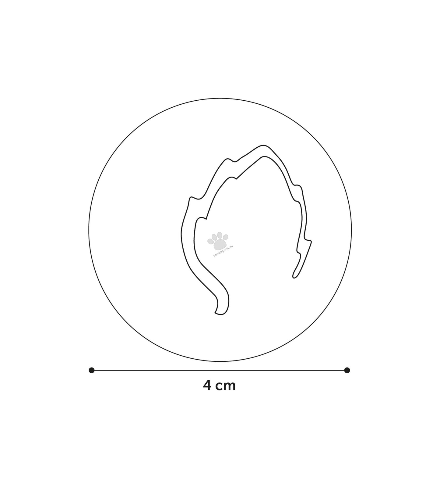 Flamingo Electronic toy Iris Ball - играчка за котки 4 см