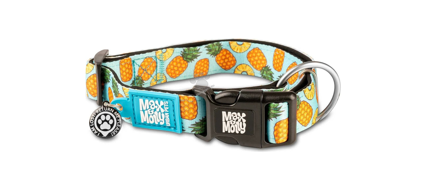 Max Molly Sweet Pineapple Smart ID - нашийник с чип за сигурност