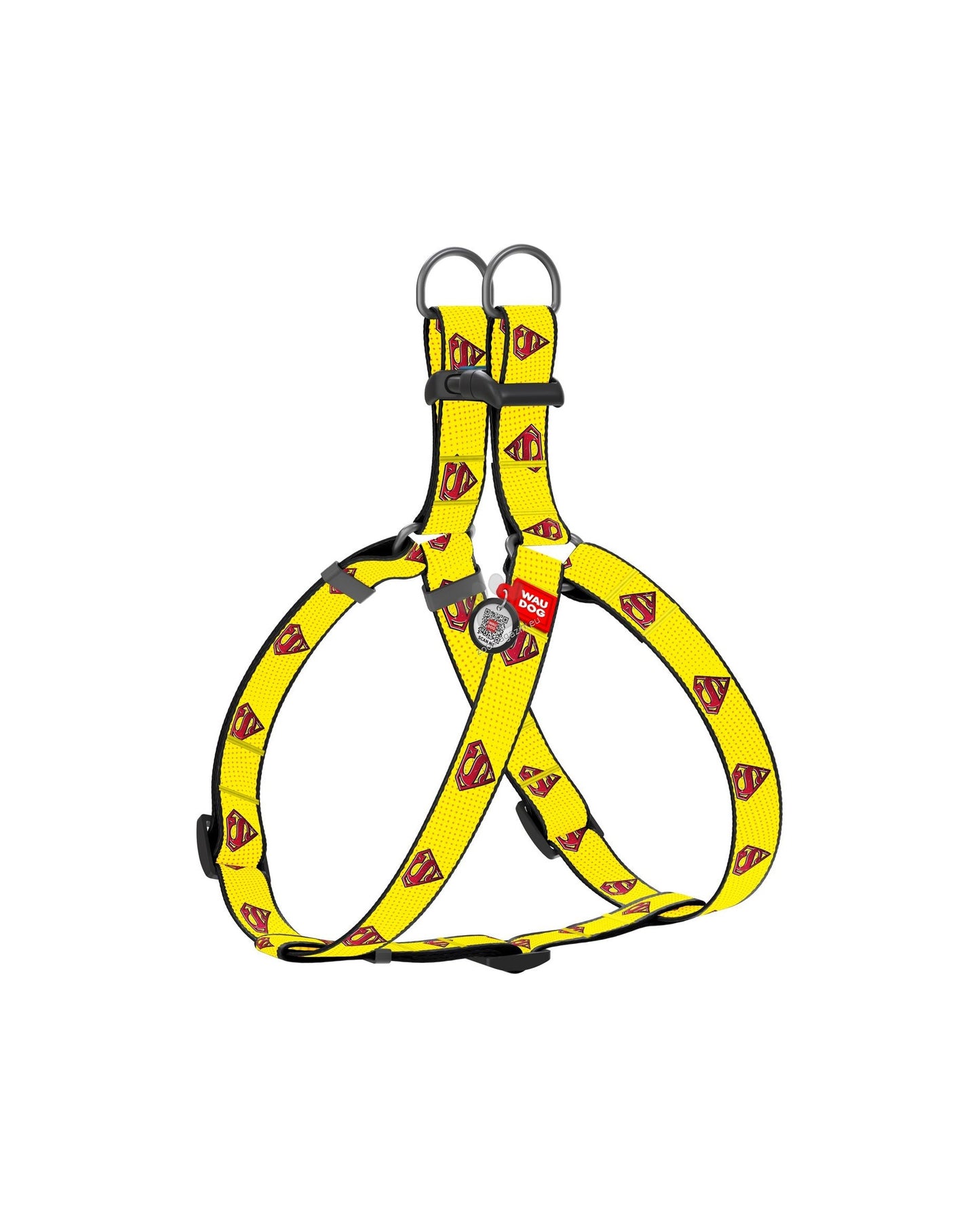 Collar Waudog Nylon Dog Harness Superman 2 - нагръдник