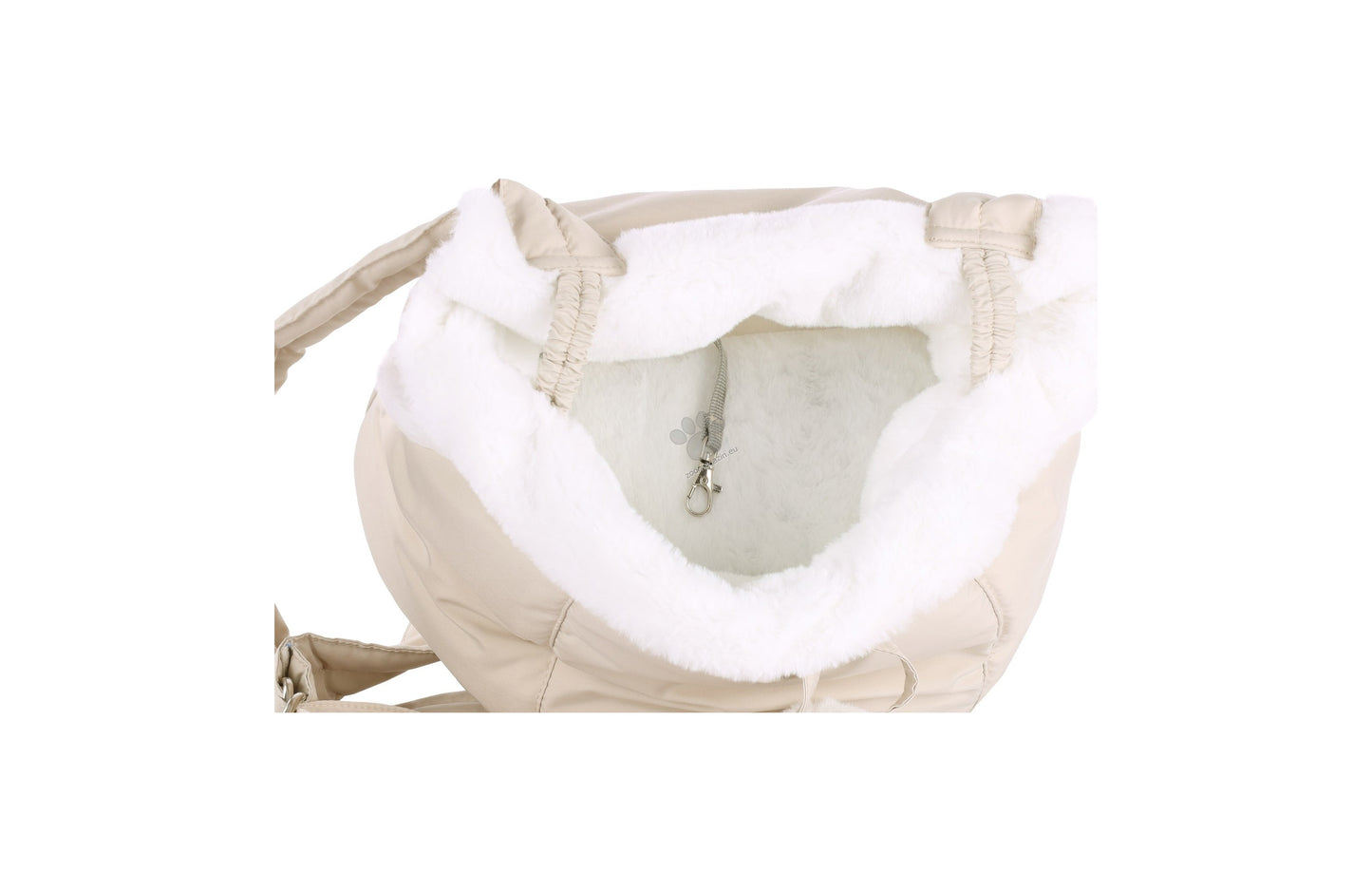 Flamingo Front carrier Cuddi Beige - мека транспортна чанта 32 / 22 / 25 см