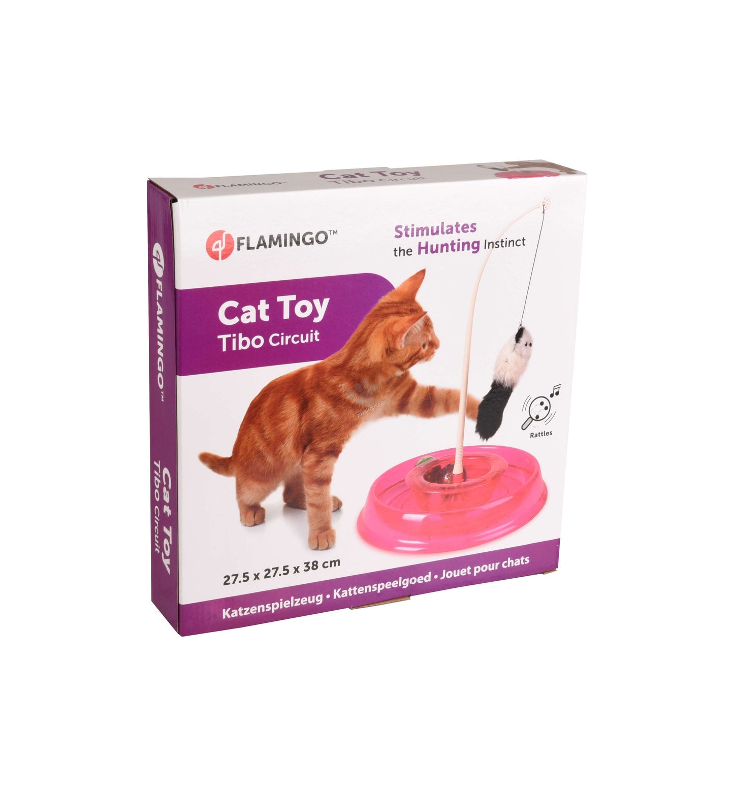 Flamingo CT Tibo Circuit Round - играчка въдица 27,5 / 27,5 / 38 см