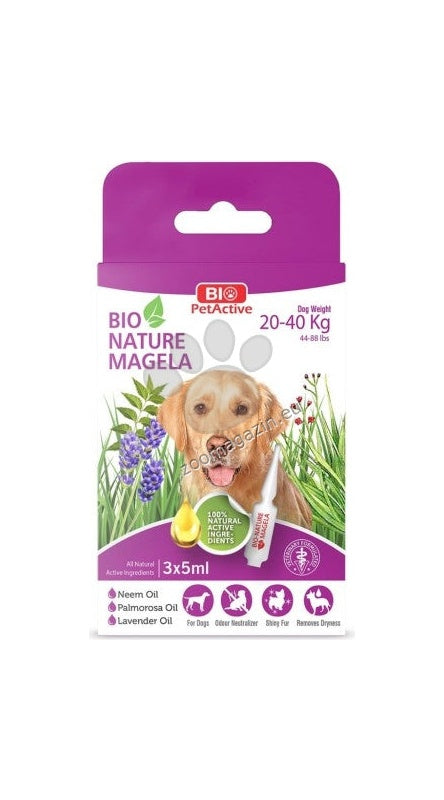 Bio Pet Active - репелентен Spot-on за кучета 3 броя