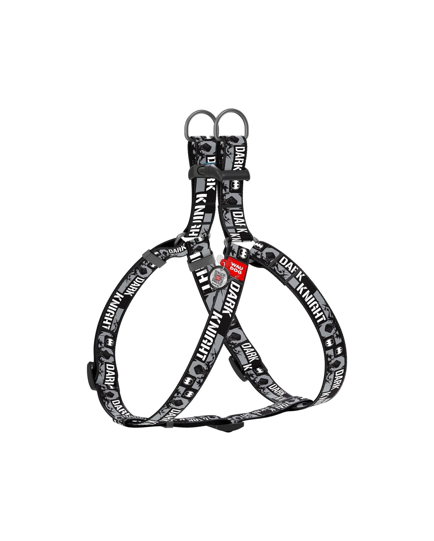 Collar Waudog Nylon Dog Harness Dark knight - нагръдник