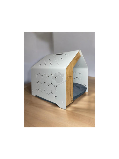 Cadoo Krabi Soft White - луксозна къщичка за домашни любимци 50 / 50 / 50