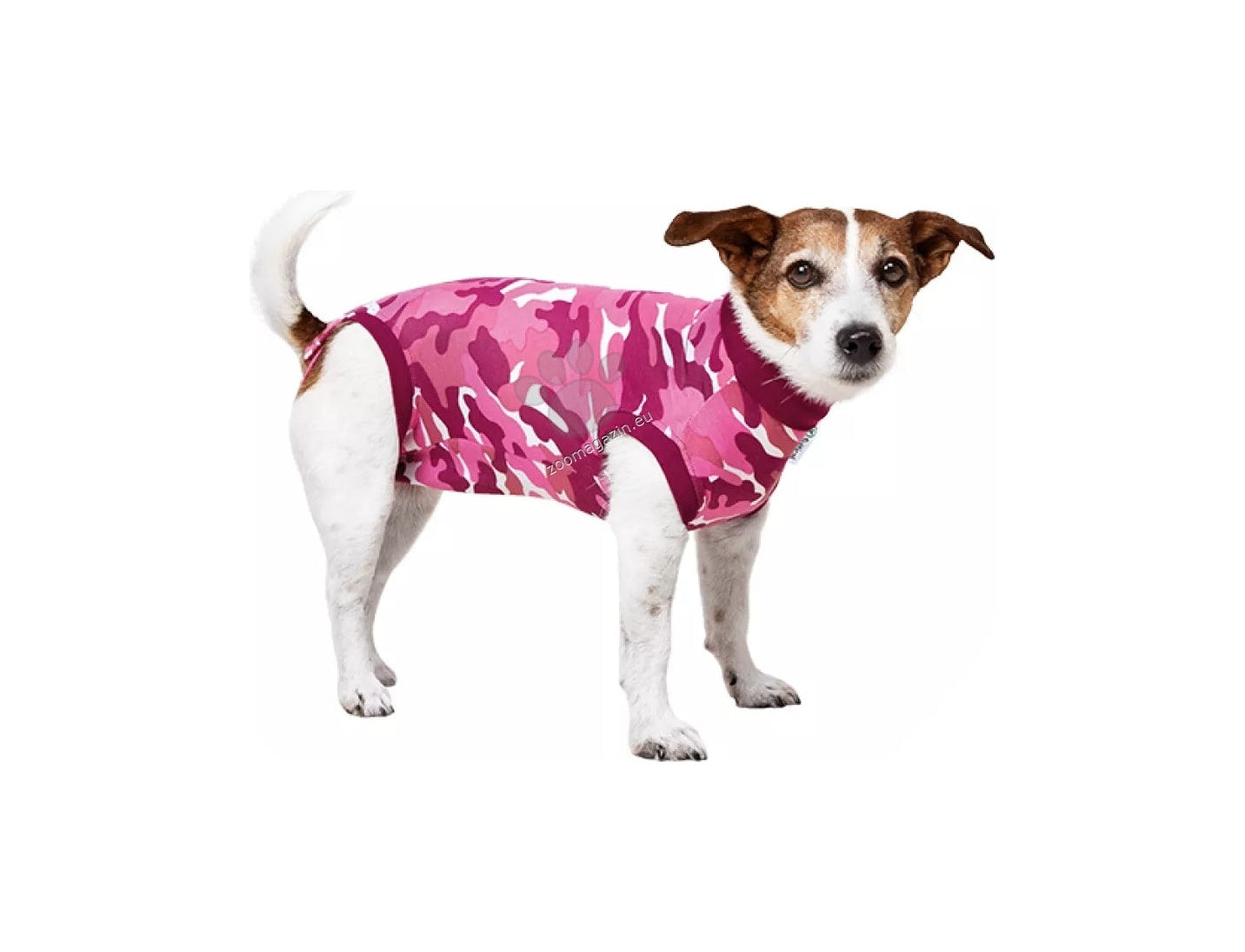 Suitical Recovery Suit Small Dog Pink - медицинска дрешка за кучета, розов