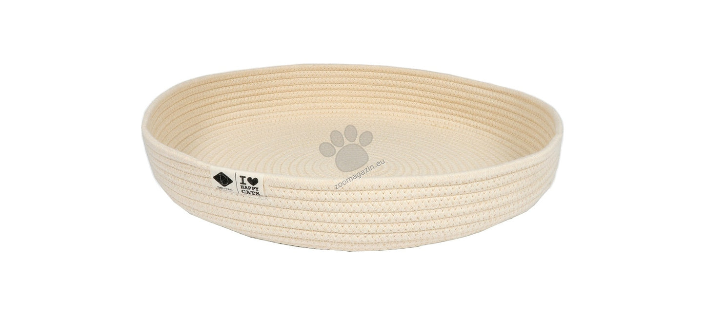 I Love Happy Cats Basket - легло за котки под формата на кошница 45 / 45 / 7 см