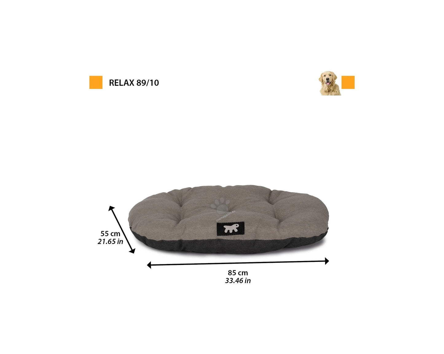 Ferplast Relax C 100/12 - мек памучен дюшек 100 / 63 см