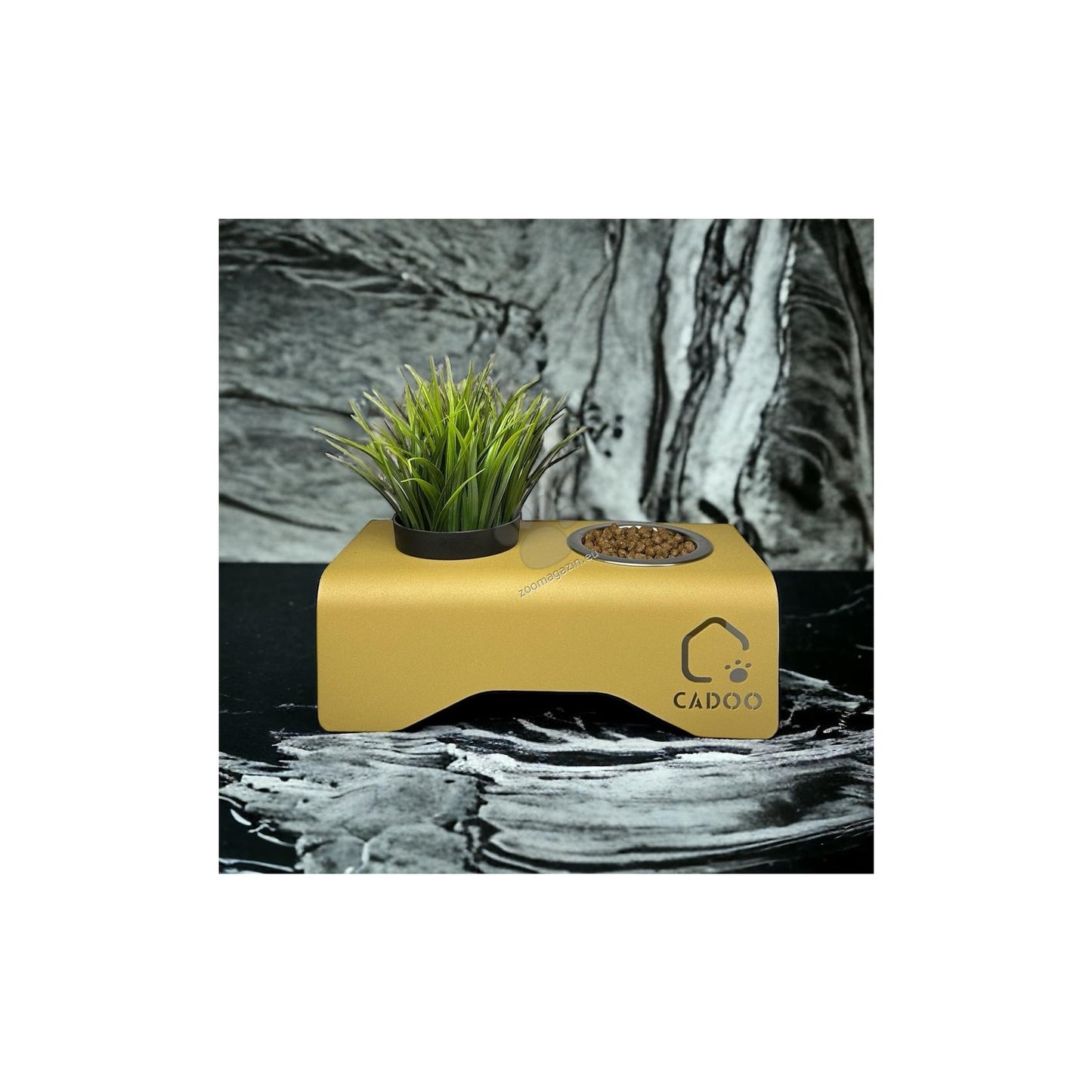 Cadoo Phai Pearl Gold M - луксозна поставка за купички 10 / 18 / 33 см