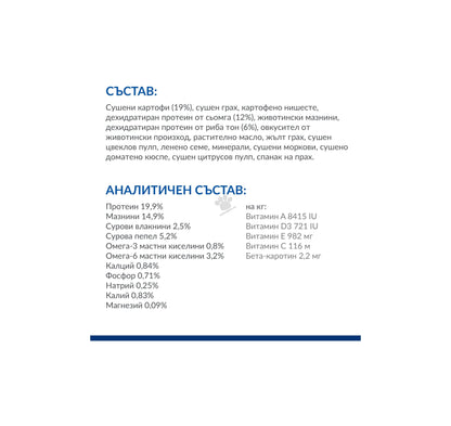 Hills Science Plan Canine Hypoallergenic Small & Mini Adult – хипоалергенна суха храна за кучета от дребни и мини породи от 1 до 6 години със сьомга 5+1кг.