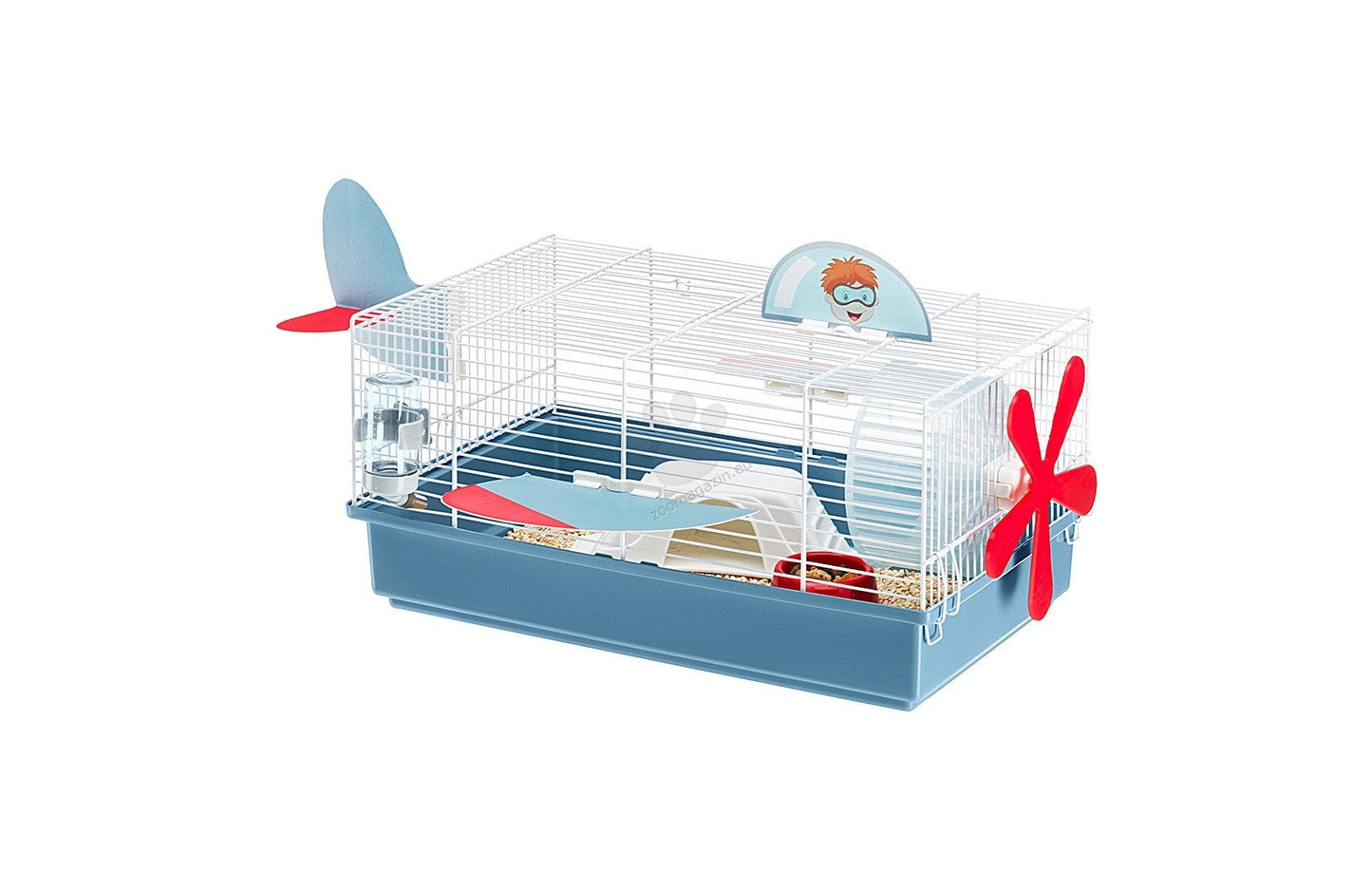 Ferplast Criceti - клетка за хамстери с пълно оборудване 46 / 30 / 23 см