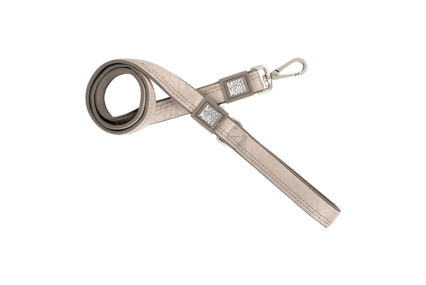 Max Molly Short Leash Matrix Sand - повод 120 см