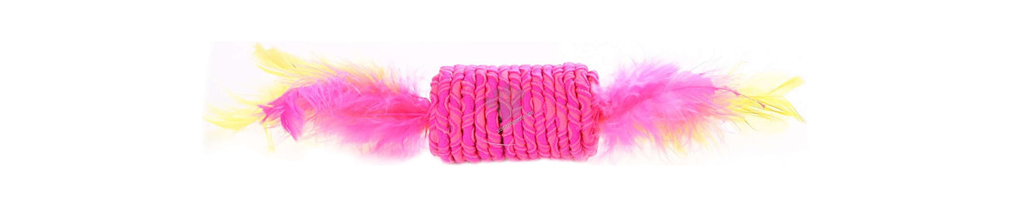 Flamingo Shuka Roll Feather - играчка за котка 5 см