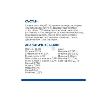 Hills Science Plan Hypoallergenic No Grain - пълноценна хипоалергенна храна за котки в зряла възраст с яйца и протеин от насекоми 1.5 кг