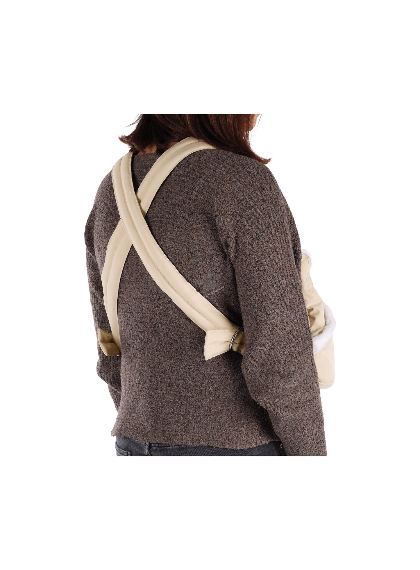 Flamingo Front carrier Cuddi Beige - мека транспортна чанта 32 / 22 / 25 см