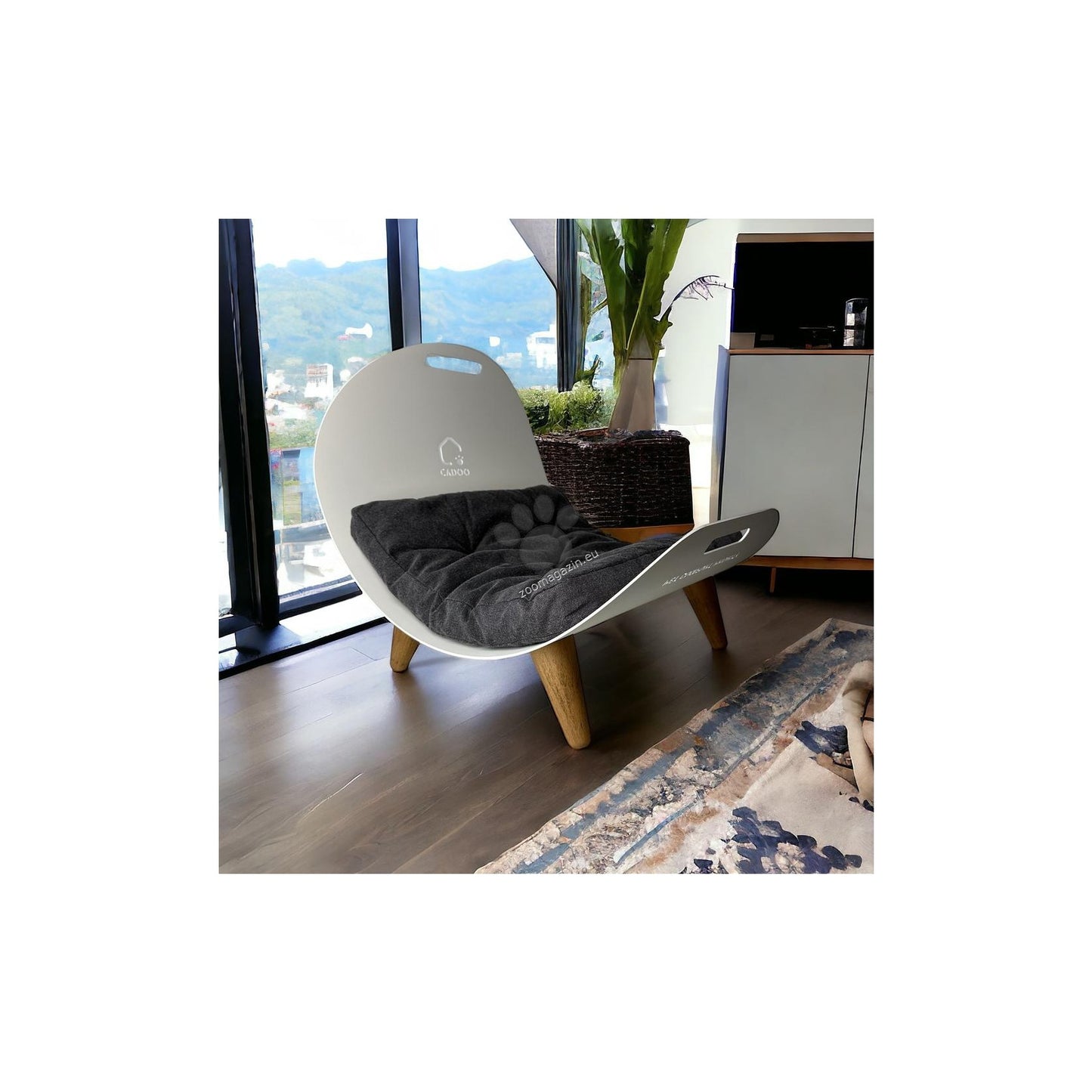 Cadoo Lipe Soft White - луксозно легло за домашни любимци 48 / 45 / 48