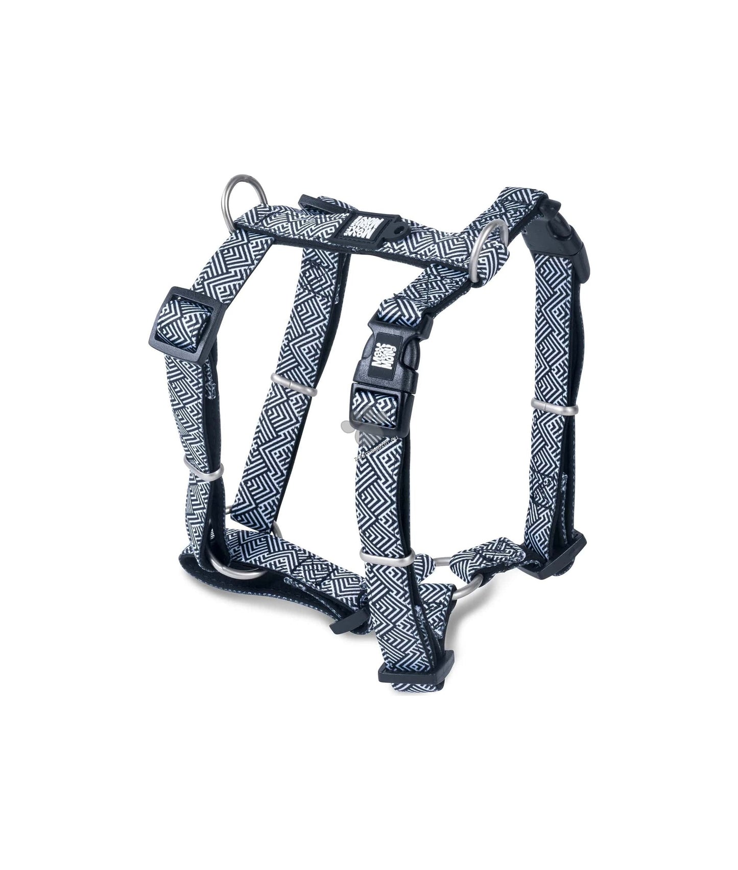 Max Molly H-Harness Mykonos Black - нагръдник за кучета