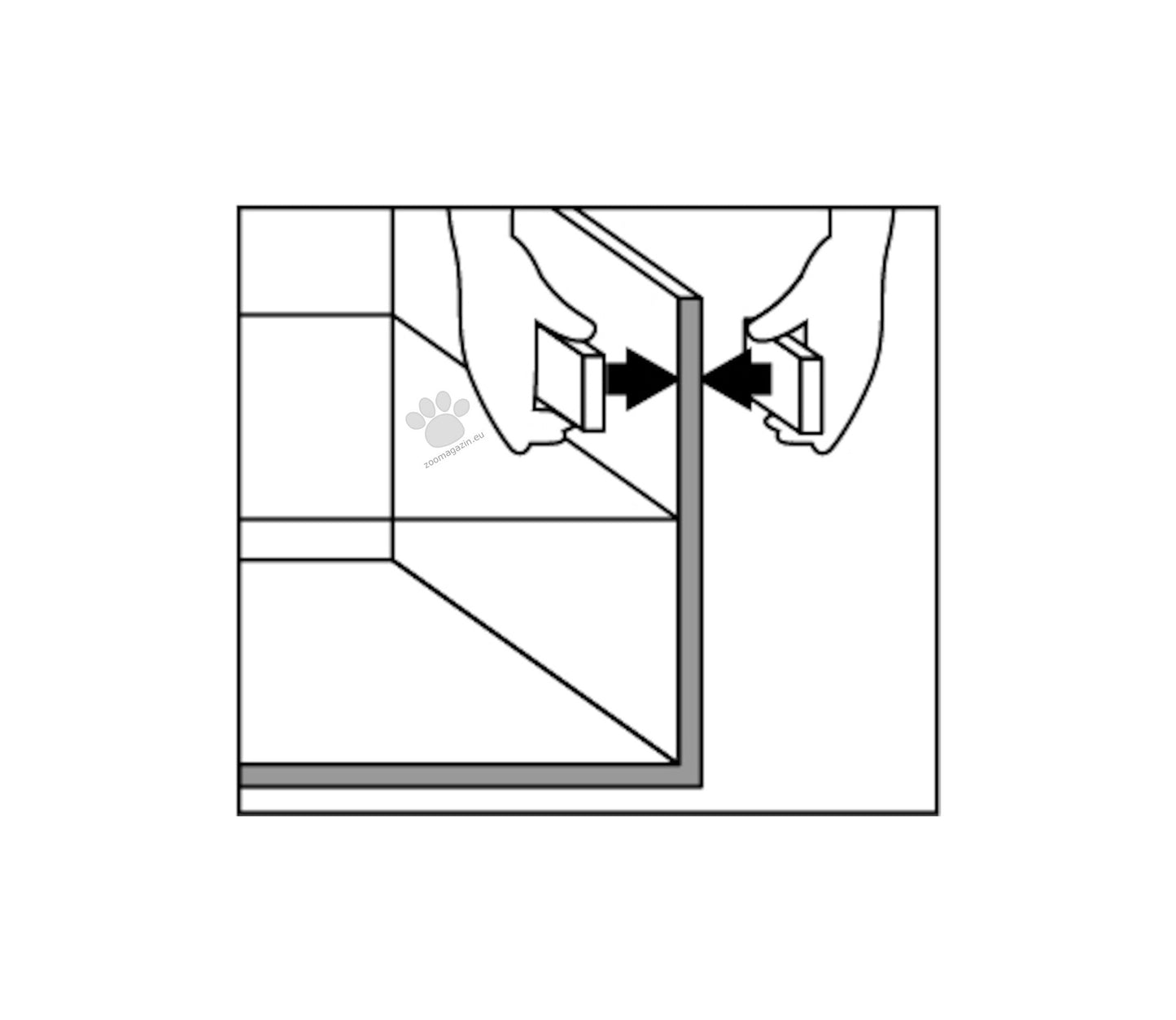 Flamingo Magix Black - уред за почистване на аквариуми