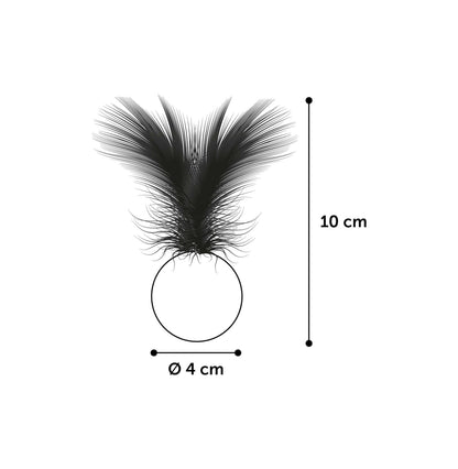 Flamingo Howi Ball Feather - играчка за котка 4 см