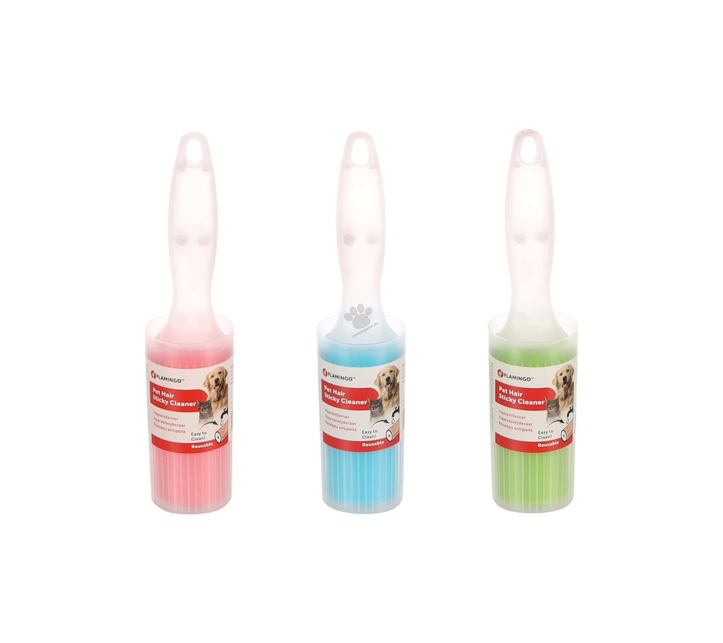 Flamingo Hair Remover Reusable Roller Clio - ролер за премахване на косми 23 см