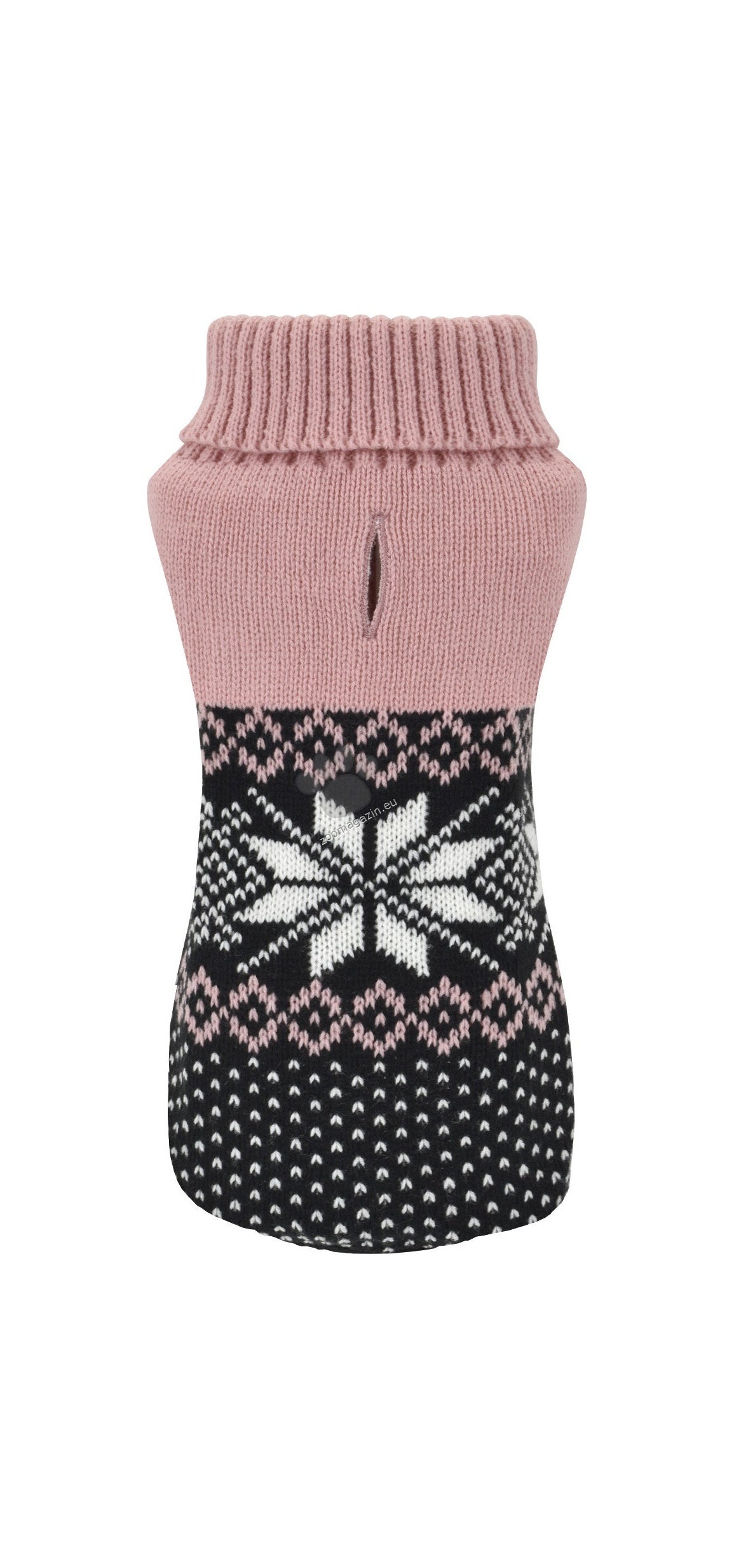 Nayeco Jersey Punto Flor Polar Rosa - пуловер за кучета